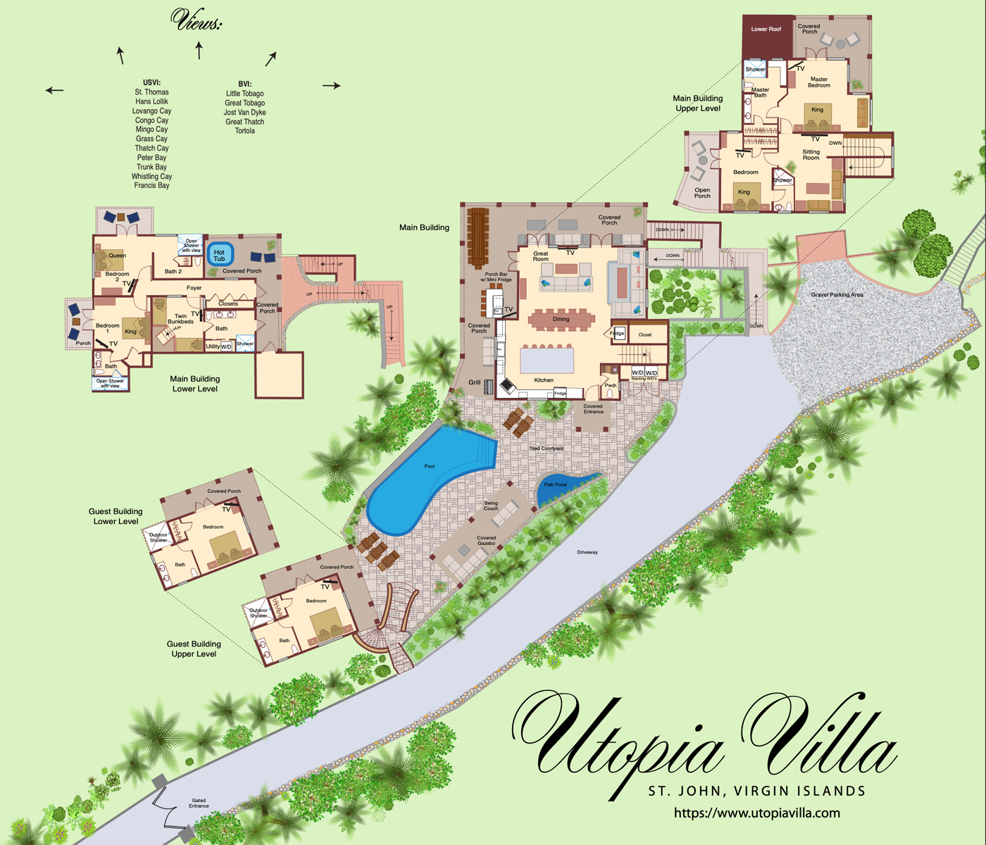 Utopia Villa Floorplan